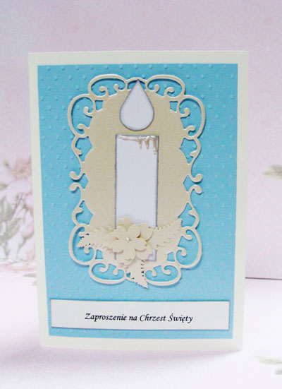 zaproszenie scrapbooking