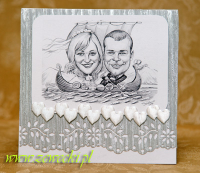 zaproszenie na łodzi zaproszenie ślubne Norwegia