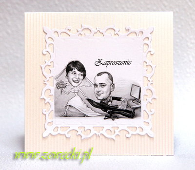 zaproszenie ślubne z komputerem ślub informatyka Bydgoszcz Toruń